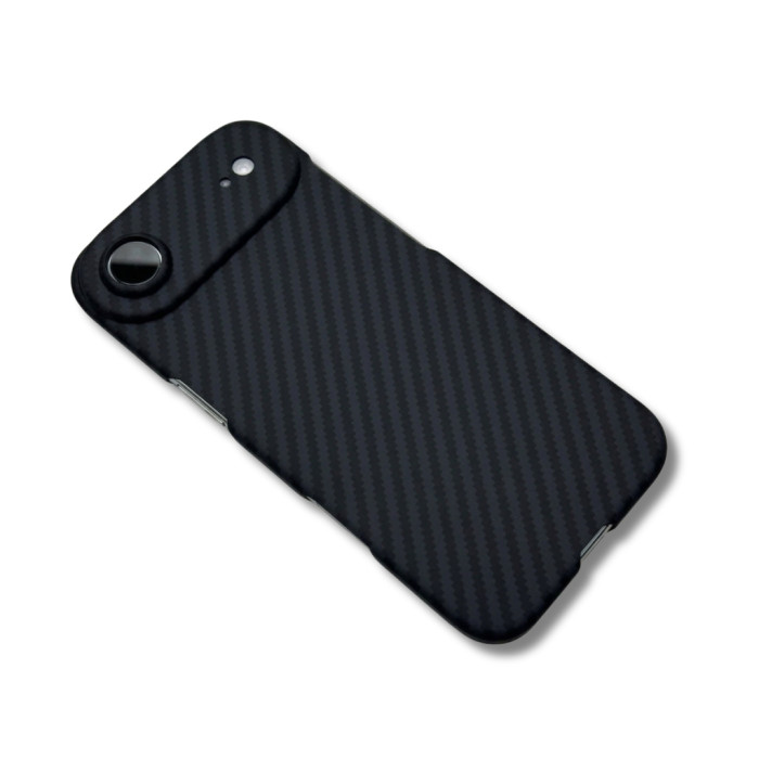 Чохол до мобільного телефона BeCover FIBRA Carbonite MagSafe Apple iPhone 17 Air Black (715407)