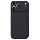 Чохол до мобільного телефона BeCover FIBRA Carbonite MagSafe Apple iPhone 17 Pro Max Black (715410)