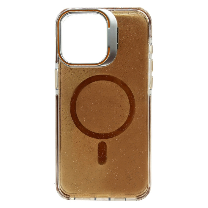 Чохол до мобільного телефона BeCover FIBRA Star Shine MagSafe Apple iPhone 17 Desert Gold (715412)