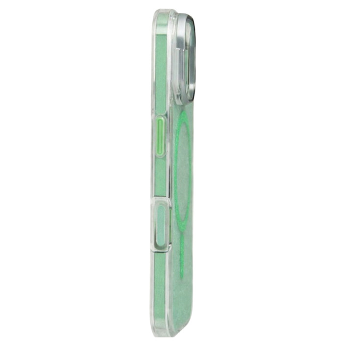 Чохол до мобільного телефона BeCover FIBRA Star Shine MagSafe Apple iPhone 17 Green (715413)