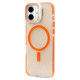 Чохол до мобільного телефона BeCover FIBRA Star Shine MagSafe Apple iPhone 17 Orange (715415)
