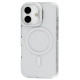 Чохол до мобільного телефона BeCover FIBRA Star Shine MagSafe Apple iPhone 17 White (715417)