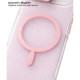 Чохол до мобільного телефона BeCover FIBRA Star Shine MagSafe Apple iPhone 17 Air Light Pink (715421)