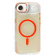 Чохол до мобільного телефона BeCover FIBRA Star Shine MagSafe Apple iPhone 17 Air Orange (715422)