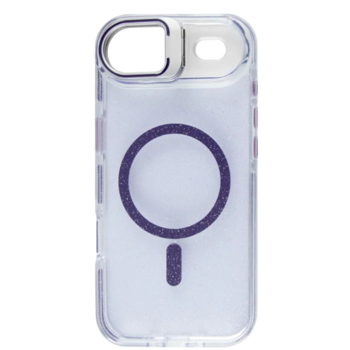Чохол до мобільного телефона BeCover FIBRA Star Shine MagSafe Apple iPhone 17 Air Purple (715423)