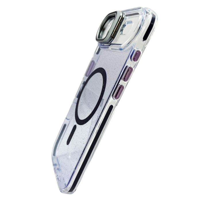 Чохол до мобільного телефона BeCover FIBRA Star Shine MagSafe Apple iPhone 17 Air Purple (715423)