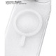 Чохол до мобільного телефона BeCover FIBRA Star Shine MagSafe Apple iPhone 17 Air White (715424)