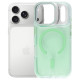 Чохол до мобільного телефона BeCover FIBRA Star Shine MagSafe Apple iPhone 17 Pro Green (715427)