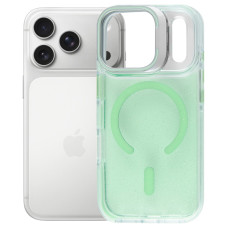 Чохол до мобільного телефона BeCover FIBRA Star Shine MagSafe Apple iPhone 17 Pro Max Green (715434)