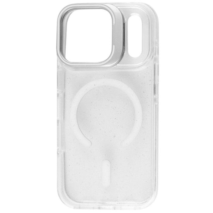 Чохол до мобільного телефона BeCover FIBRA Star Shine MagSafe Apple iPhone 17 Pro Max White (715438)