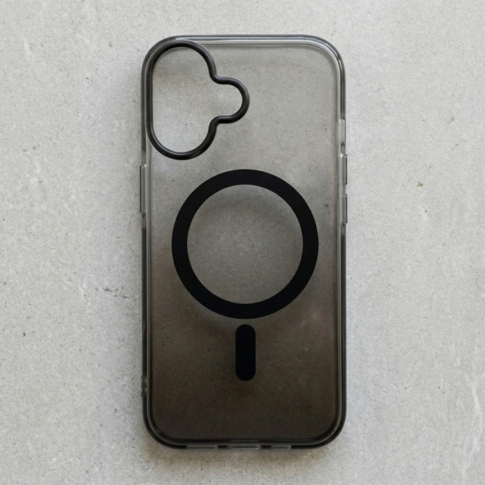Чохол до мобільного телефона BeCover FIBRA Shock-Proof MagSafe Apple iPhone 17 Black (715439)