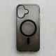 Чохол до мобільного телефона BeCover FIBRA Shock-Proof MagSafe Apple iPhone 17 Black (715439)