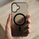 Чохол до мобільного телефона BeCover FIBRA Shock-Proof MagSafe Apple iPhone 17 Black (715439)