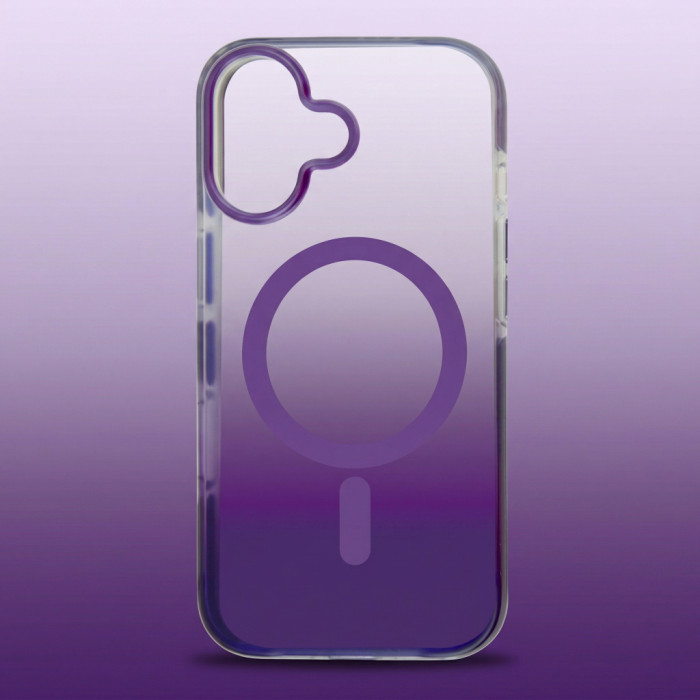 Чохол до мобільного телефона BeCover FIBRA Shock-Proof MagSafe Apple iPhone 17 Deep Purple (715442)