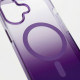 Чохол до мобільного телефона BeCover FIBRA Shock-Proof MagSafe Apple iPhone 17 Deep Purple (715442)