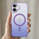 Чохол до мобільного телефона BeCover FIBRA Shock-Proof MagSafe Apple iPhone 17 Light Purple (715445)