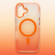 Чохол до мобільного телефона BeCover FIBRA Shock-Proof MagSafe Apple iPhone 17 Orange (715446)
