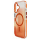 Чохол до мобільного телефона BeCover FIBRA Shock-Proof MagSafe Apple iPhone 17 Orange (715446)