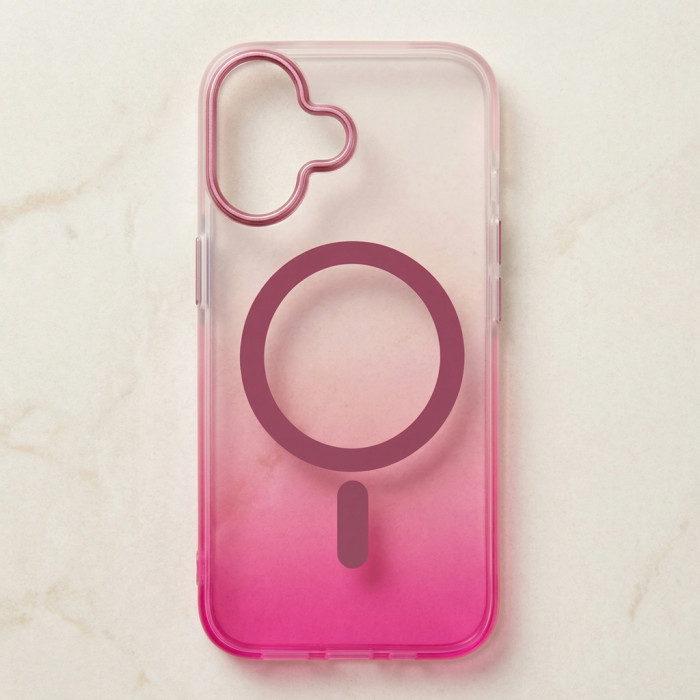 Чохол до мобільного телефона BeCover FIBRA Shock-Proof MagSafe Apple iPhone 17 Pink (715447)