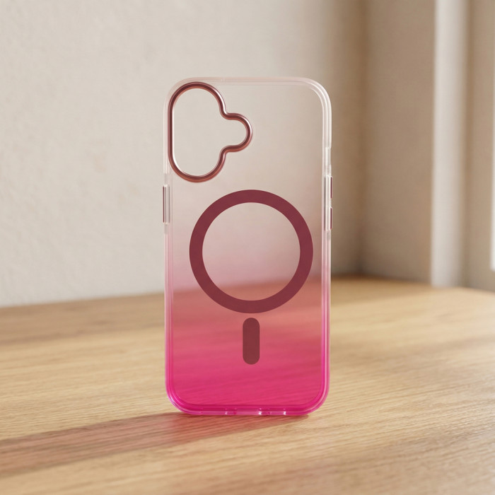 Чохол до мобільного телефона BeCover FIBRA Shock-Proof MagSafe Apple iPhone 17 Pink (715447)