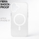 Чохол до мобільного телефона BeCover FIBRA Shock-Proof MagSafe Apple iPhone 17 White (715448)