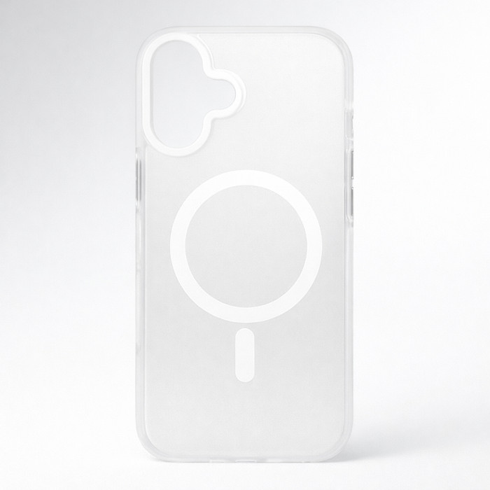 Чохол до мобільного телефона BeCover FIBRA Shock-Proof MagSafe Apple iPhone 17 White (715448)