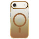 Чохол до мобільного телефона BeCover FIBRA Shock-Proof MagSafe Apple iPhone 17 Air Gold (715455)