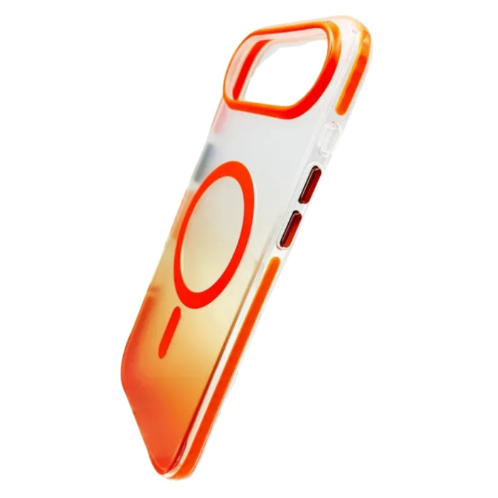 Чохол до мобільного телефона BeCover FIBRA Shock-Proof MagSafe Apple iPhone 17 Air Orange (715457)