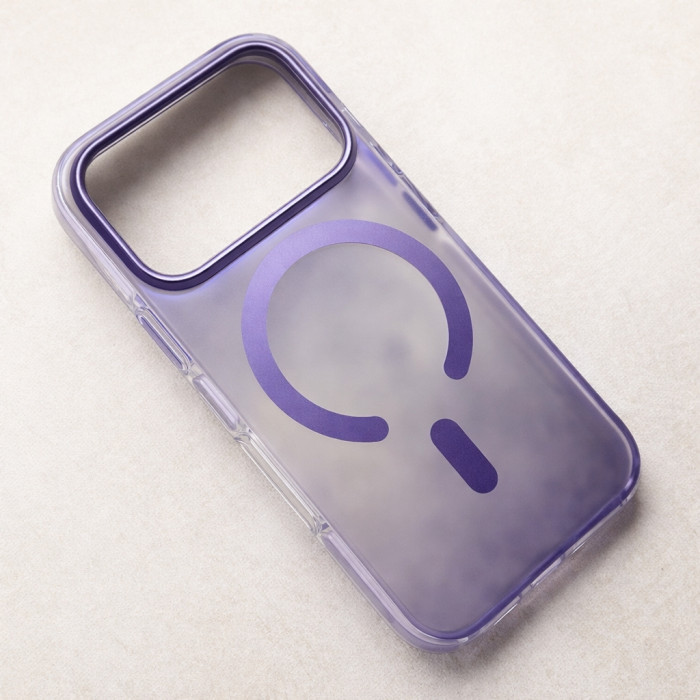 Чохол до мобільного телефона BeCover FIBRA Shock-Proof MagSafe Apple iPhone 17 Pro Light Purple (715464)