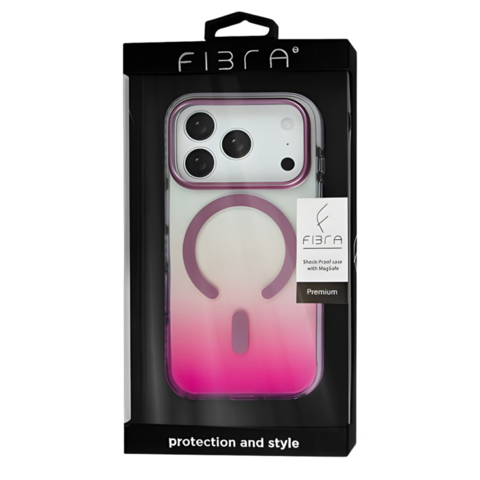 Чохол до мобільного телефона BeCover FIBRA Shock-Proof MagSafe Apple iPhone 17 Pro Pink (715466)