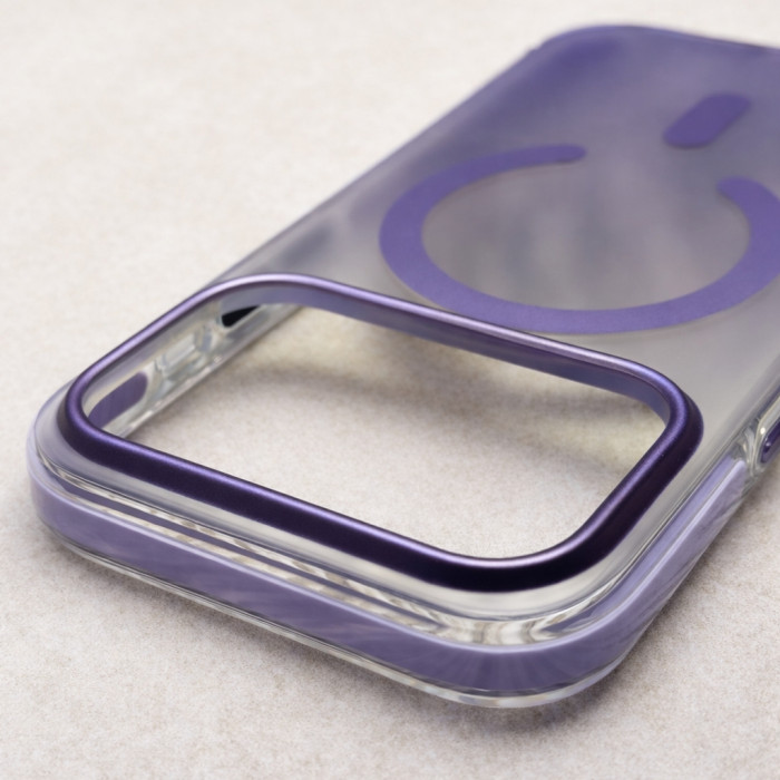 Чохол до мобільного телефона BeCover FIBRA Shock-Proof MagSafe Apple iPhone 17 Pro Max Light Purple (715472)