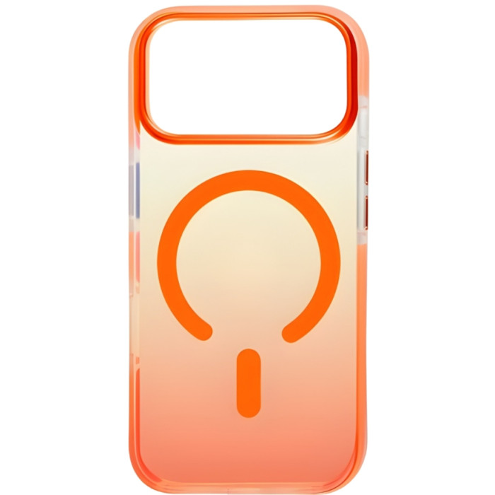 Чохол до мобільного телефона BeCover FIBRA Shock-Proof MagSafe Apple iPhone 17 Pro Max Orange (715473)