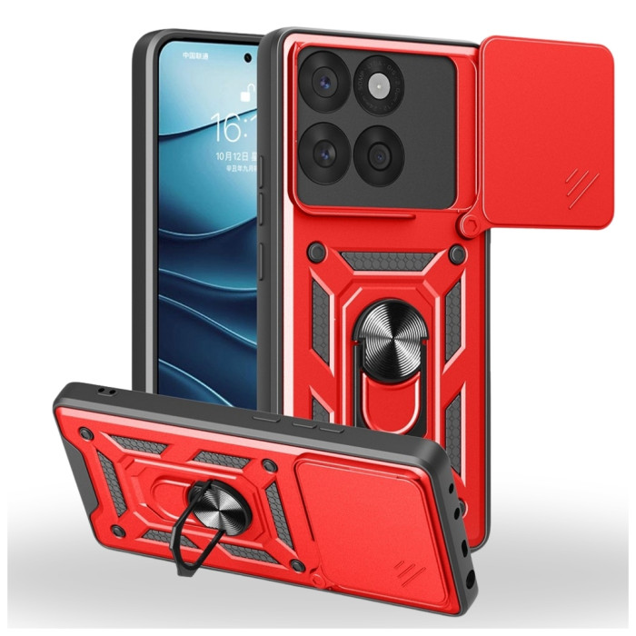 Чохол до мобільного телефона BeCover Military Motorola Edge 60 Red (715521)