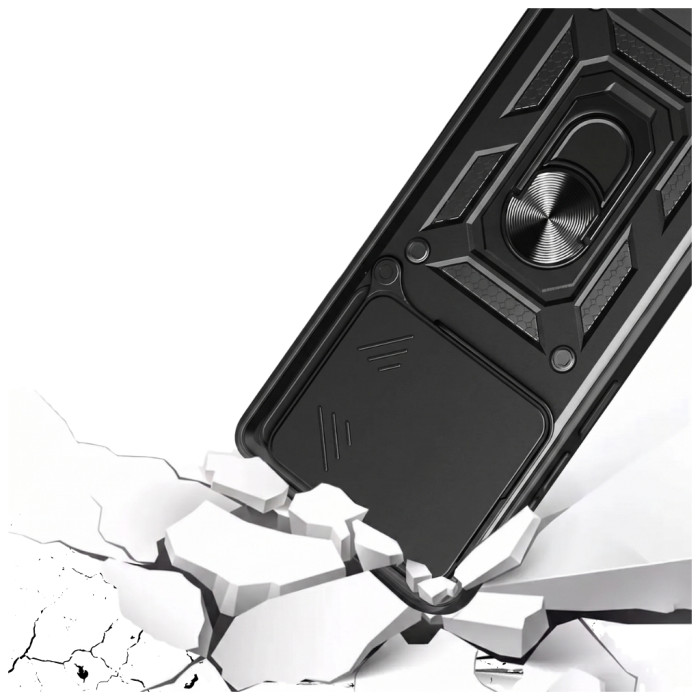 Чохол до мобільного телефона BeCover Military Motorola Edge 70 Black (715529)