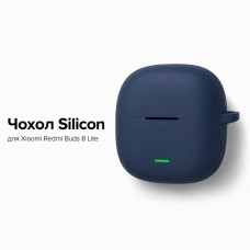 Чохол для навушників BeCover Silicon для Xiaomi Redmi Buds 8 Lite Blue (715905)