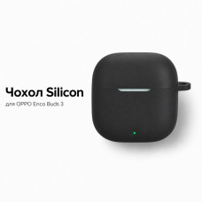 Чохол для навушників BeCover Silicon для OPPO Enco Buds 3 Black (715908)