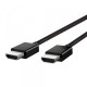 Кабель мультимедійний HDMI to HDMI 1.0m V2.1 Belkin (AV10176BT1M-BLK)