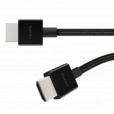 Кабель мультимедійний HDMI to HDMI 2.0m v.2.1 8K/60Hz 48Gbps Ultra High Speed Belkin (AV10176BT2M-BLK)