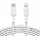 Дата кабель USB Type-С to Lightning 2.0m white Belkin (CAA004BT2MWH)