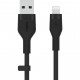 Дата кабель USB 2.0 AM to Lightning 3.0m black Belkin (CAA008BT3MBK)