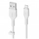 Дата кабель USB 2.0 AM to Lightning 3.0m white Belkin (CAA008BT3MWH)