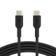 Дата кабель USB-C to USB-C 2.0m PVC black Belkin (CAB003BT2MBK)