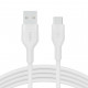 Дата кабель USB 2.0 AM to Type-C 2.0m white Belkin (CAB008BT2MWH)