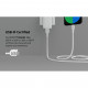 Дата кабель USB 2.0 AM to Type-C 2.0m white Belkin (CAB008BT2MWH)