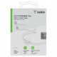 Дата кабель USB 2.0 AM to Type-C 1.0m white Belkin (CAB009BT1MWH)