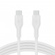 Дата кабель USB-С to USB-C 2.0m white Belkin (CAB009BT2MWH)