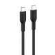 Дата кабель USB-C to USB-C 1.0m 240W black Belkin (CAB025HQ1MBK)