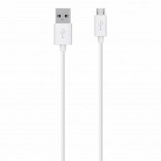 Дата кабель USB 2.0 AM to Micro 5P 2.0m MIXIT White Belkin (F2CU012bt2M-WHT)