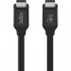 Дата кабель USB4 USB-C to USB-C 0.8m 40Gbps 100W Black Belkin (INZ001BT0.8MBK)