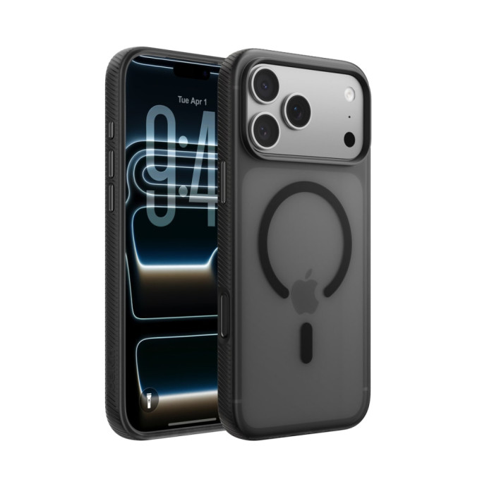 Чохол до мобільного телефона Belkin Magnetic Protective Grip iPhone 17 Pro Black (MSA035HQBK)